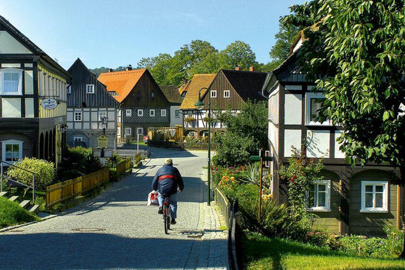 Kurhaus Jonsdorf Hotel Esterno foto